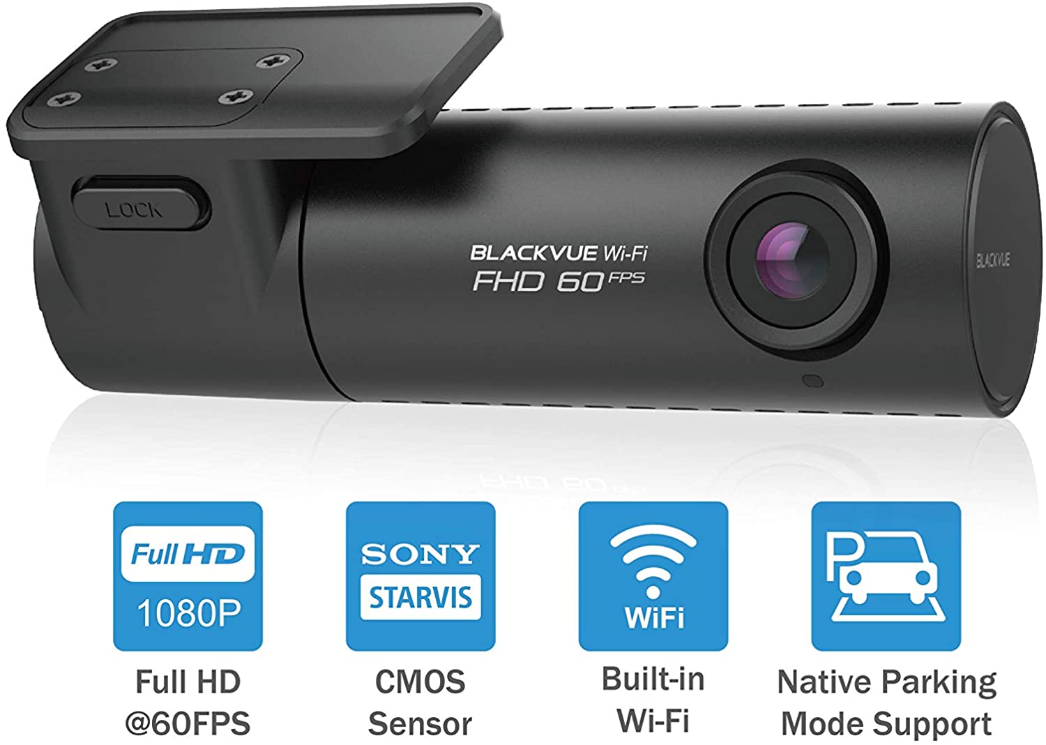 BlackVue DR590X 32GB 1-Channel Dash Camera with built in WiFi