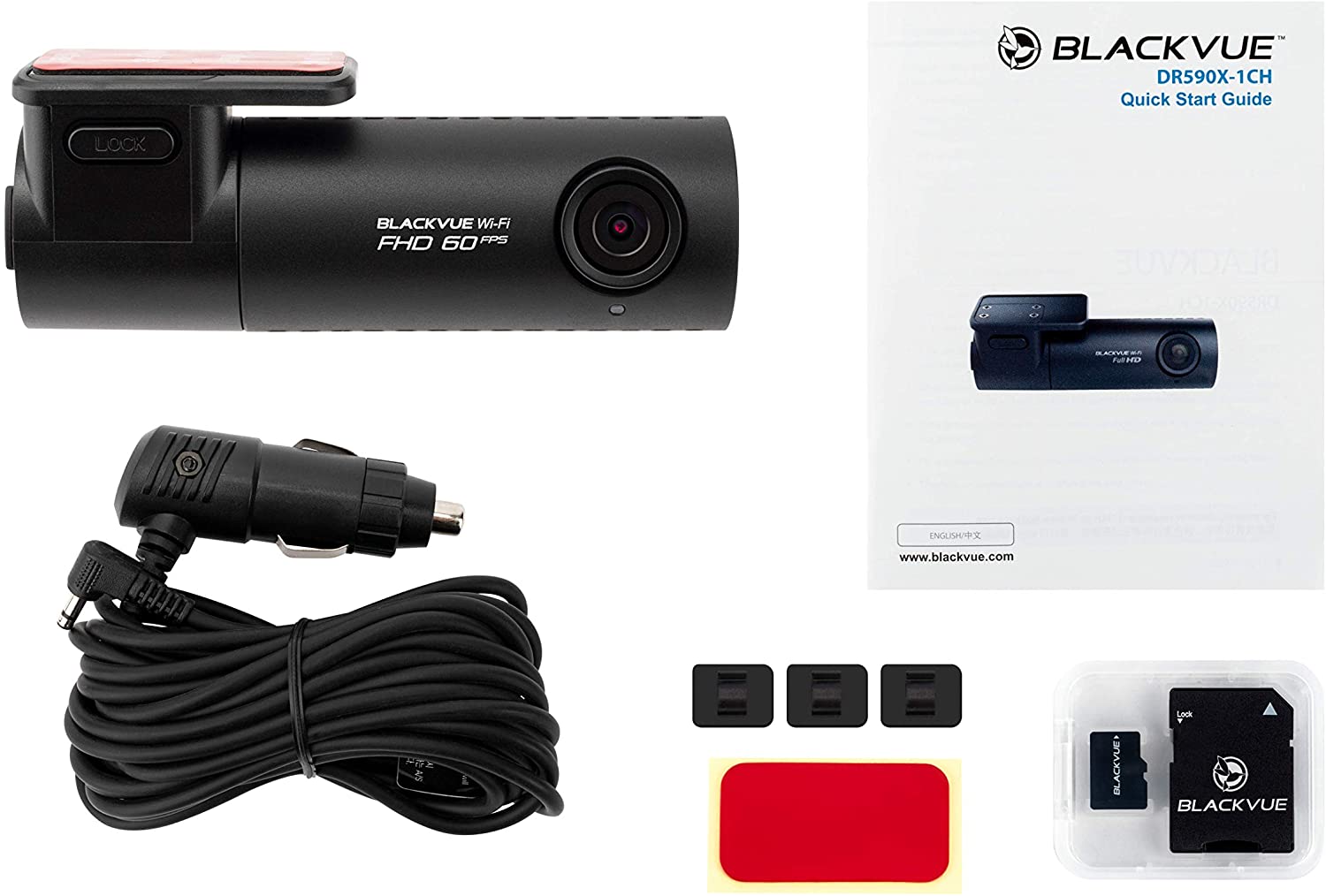 BlackVue DR590X 16GB 1-Channel Dash Camera with built in WiFi