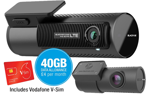 BlackVue DR750LTE 128GB 2-Channel Dash Camera
