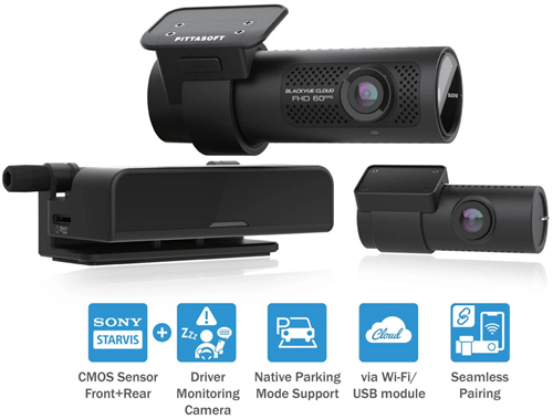 BlackVue DR750X 3CH DMS Driver Recording Dashcam Camera
