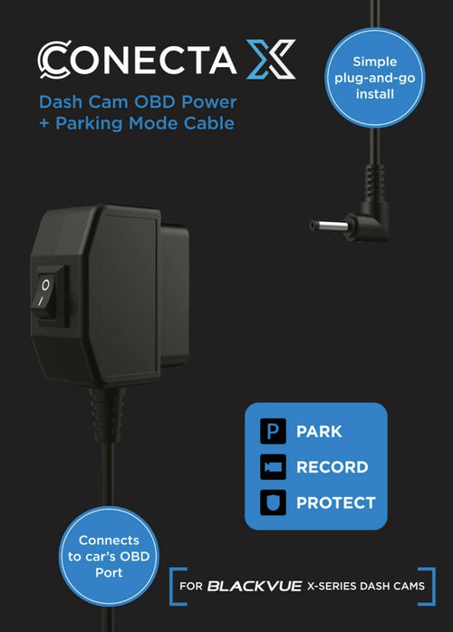 BlackVue Conecta X OBD Power Cable For New X Models Only