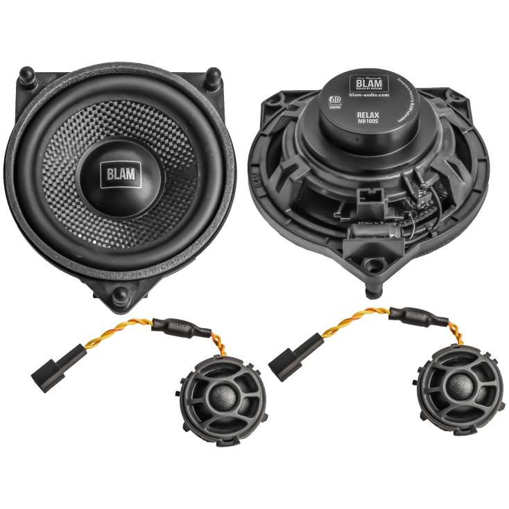 Mercedes C/E CLASS, GLC, S CLASS Premium Speaker and Subwoofer System upgrade BLAM SFK-MB01