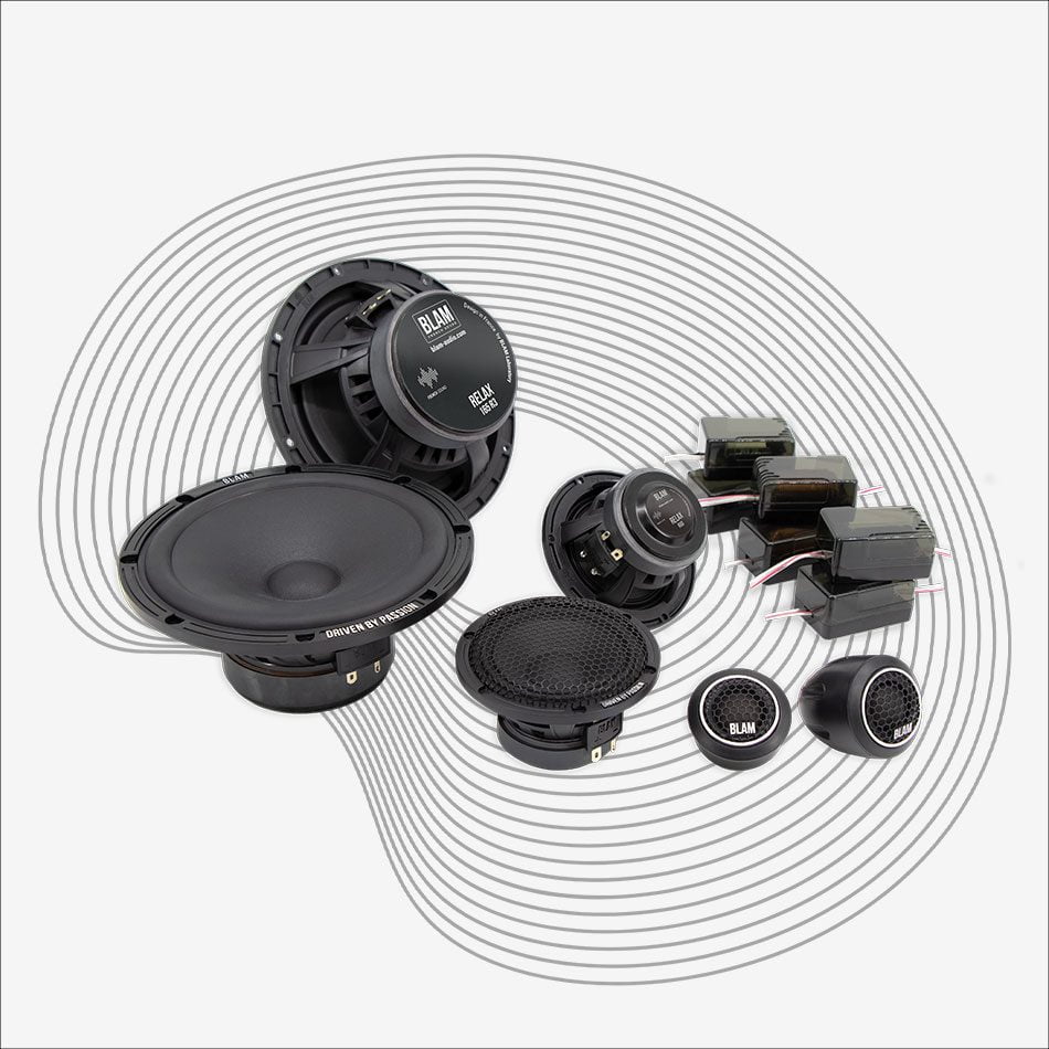 BLAM KIT 165R3 165mm (6.5") 3 (2+1)  2-Way Separate-Channel Loudspeaker System (PAIR)