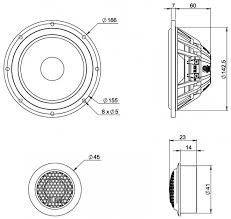 BLAM 165.45 16cm LIVE slim fit component speakers