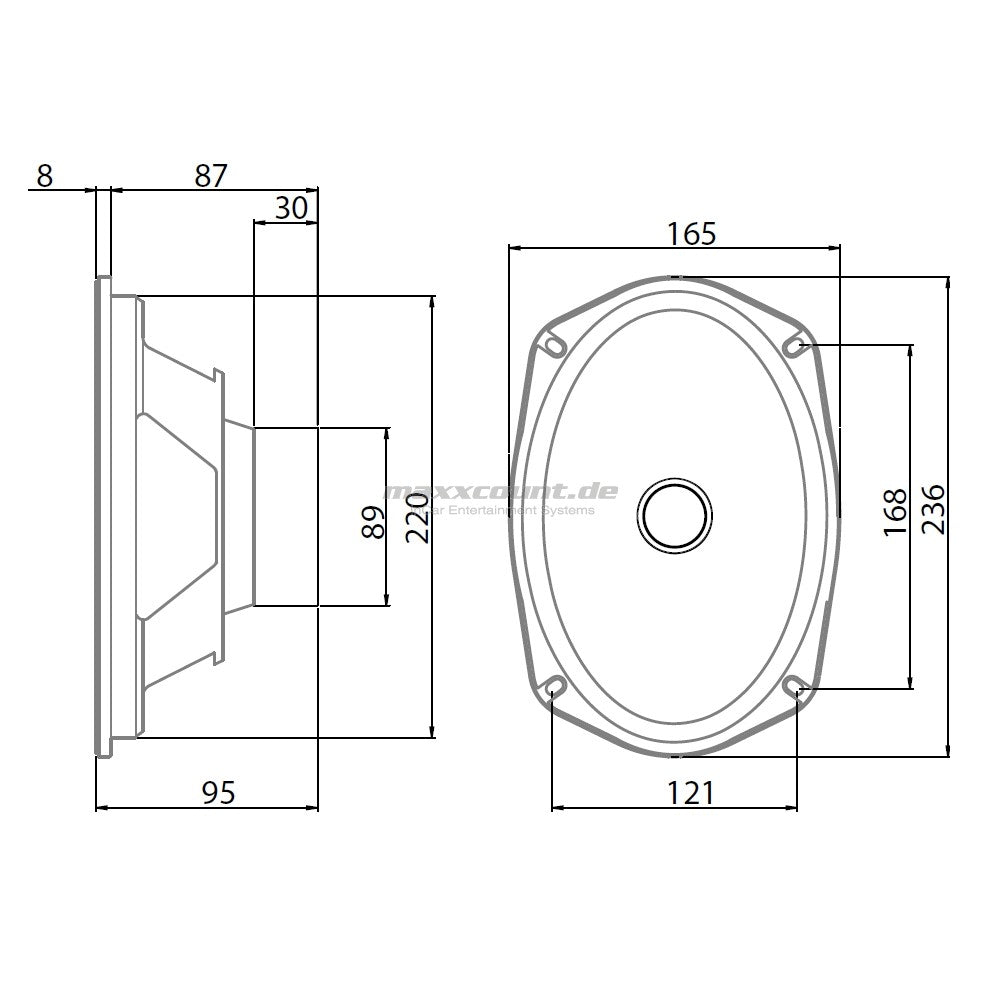 BLAM BL-690RS 6 x 9" premium high-end 2 way Component Speakers