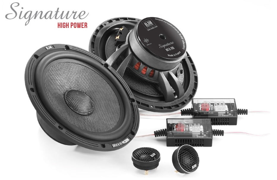 BLAM S200.100 SIGNATURE High Power 200mm (8 inch) 300W 2-Way component speaker system