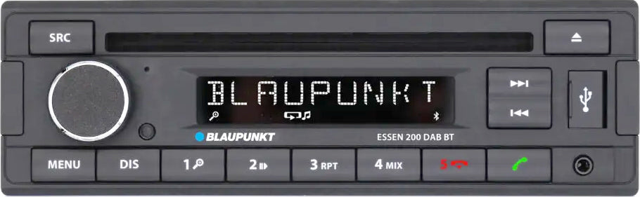 Blaupunkt ESSEN 200DAB BT DAB Digital Radio Bluetooth CD USB Player w/ DAB Aerial