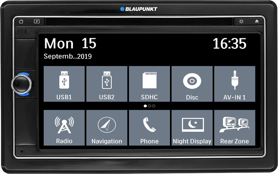 Blaupunkt LAS VEGAS 690-C DAB Multimedia, Built in Truck and Camper Navigation, Bluetooth, DAB+ and USB
