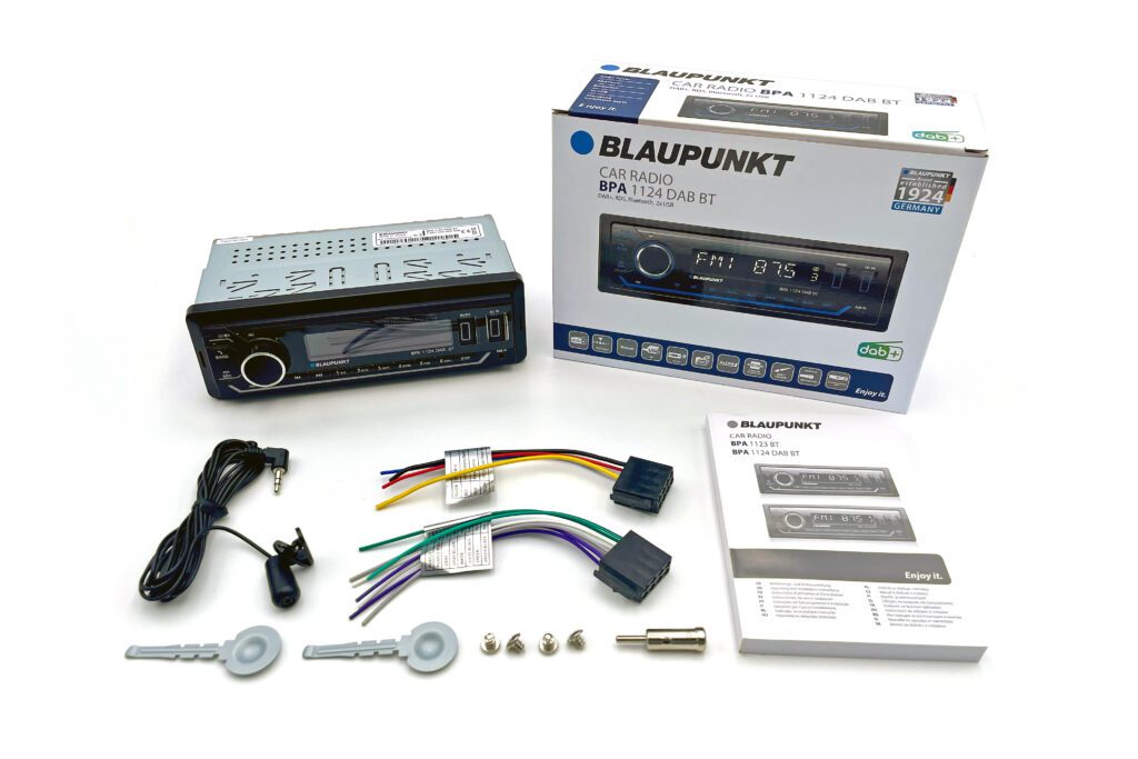 Blaupunkt BPA1124DAB BT Single Din Mechless Front USB/ AUX-IN Bluetooth DAB Tuner