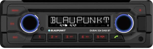 Blaupunkt Dubai 324DAB BT 24volt radio with DAB+ Bluetooth CD player USB MP3 AUX input for bus, lorry