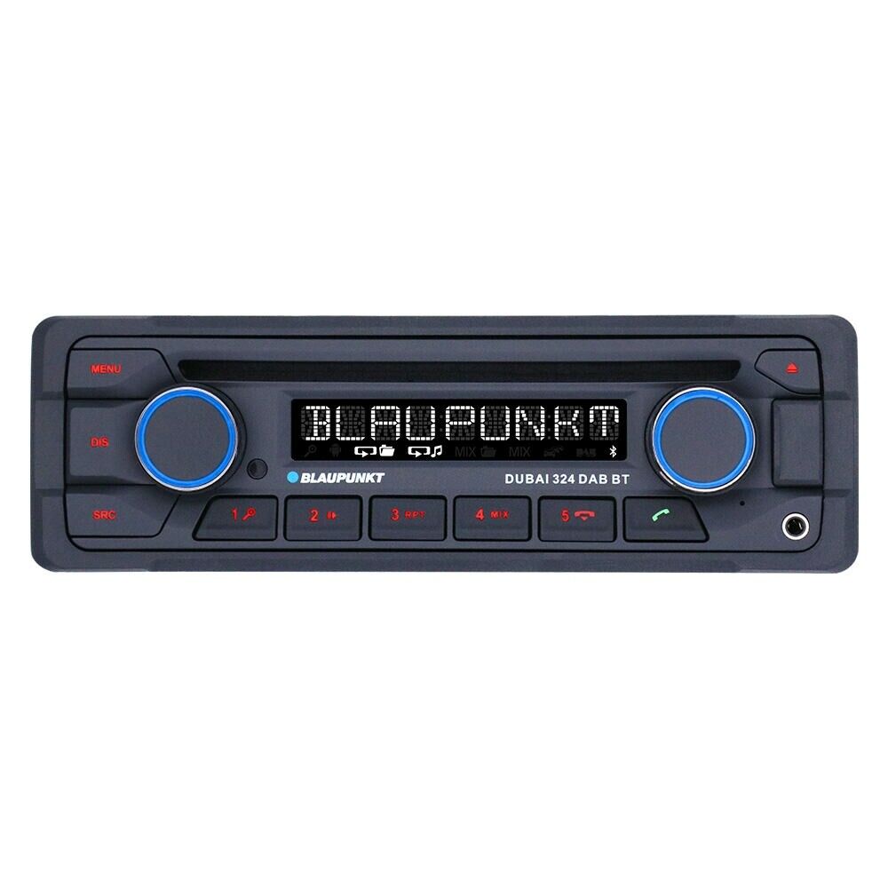 Blaupunkt Dubai 324DAB BT 24volt radio with DAB+ Bluetooth CD player USB MP3 AUX input for bus, lorry