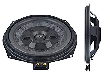Vibe OPTISOUNDBMW BMW 8" Underseat Car Subs & 4" Front Door Component Speaker Upgrade Kit