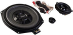 Vibe OPTISOUNDBMW BMW 8" Underseat Car Subs & 4" Front Door Component Speaker Upgrade Kit