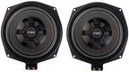 Vibe OPTISOUNDBMW BMW 8" Underseat Car Subs & 4" Front Door Component Speaker Upgrade Kit