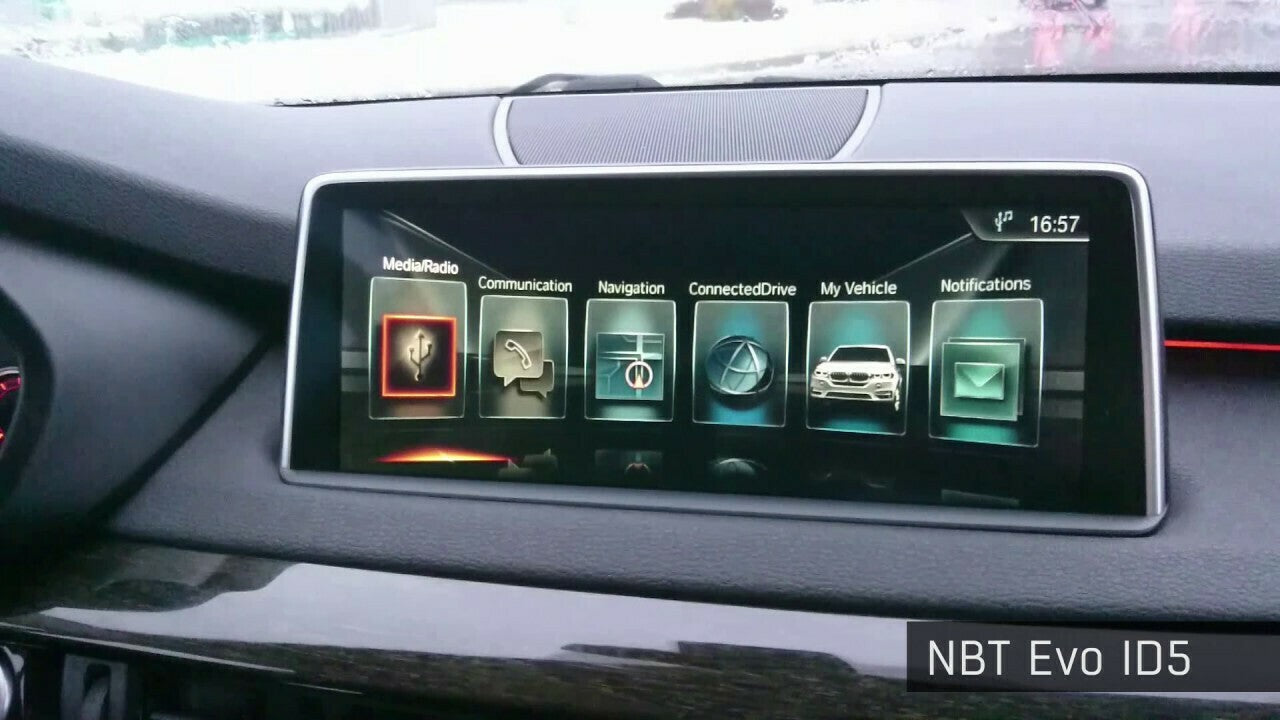 BMW NBT EVO ID5/6 APPLE WIRELESS CARPLAY VIM ANDROID SCREEN MIRRORING ACTIVATION