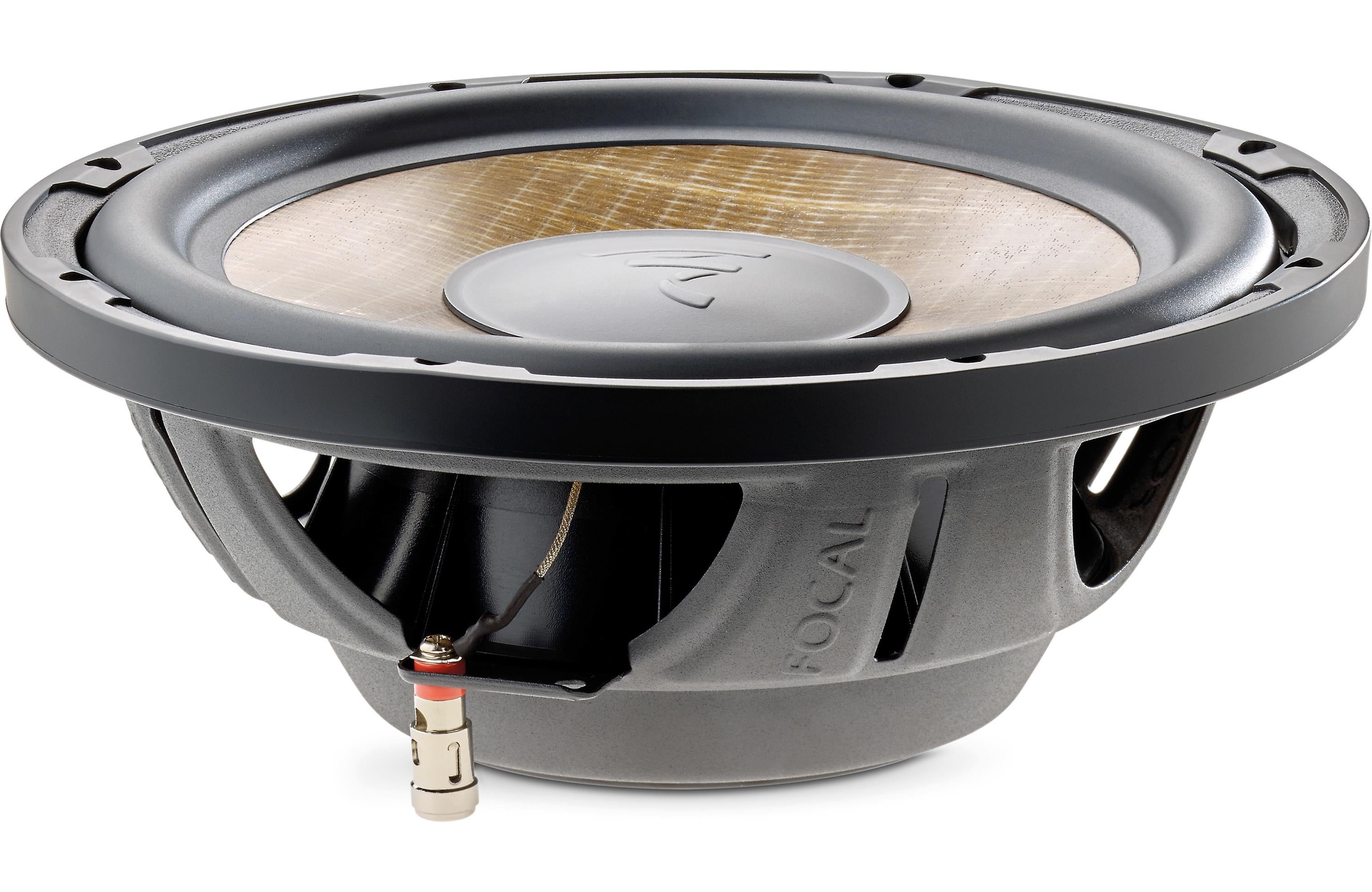 Focal P25FSE - 10" 4-ohm Flax Cone 560 Watt Shallow-mount Component Subwoofer