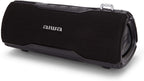 Aiwa BST-500BK TWS Portable Stereo Bluetooth Speaker Black for Android or iPhone