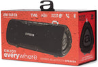 Aiwa BST-500BK TWS Portable Stereo Bluetooth Speaker Black for Android or iPhone