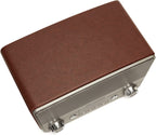 AIWA BSTU-750BR Vintage 50w RMS BT Multimedia Home Speaker - Brown