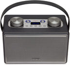 AIWA BSTU-800BK 50w RMS Bluetooth Speaker with FM Radio, Mic/Guitar Input & HDMI-ARC Black
