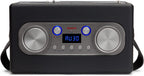 AIWA BSTU-800BK 50w RMS Bluetooth Speaker with FM Radio, Mic/Guitar Input & HDMI-ARC Black