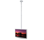 B-Tech BT5810 Long Drop Flat Screen Ceiling Mount for Screens up to 23" - 1.5m White