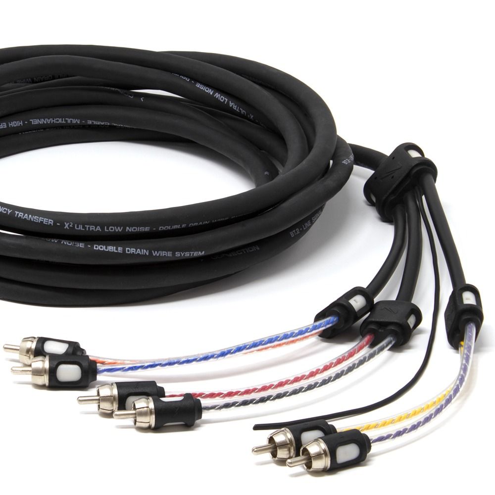 Audison BT6-250 BEST-RANGE 2.5m 6-Channel RCA Cable