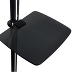 B-Tech BT7172 Small Accessory Shelf Black Glass