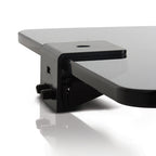 B-Tech BT7172 Small Accessory Shelf Black Glass