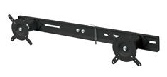 B-Tech BT7320 AViBALL® Mounting Rail for Two Screens Black