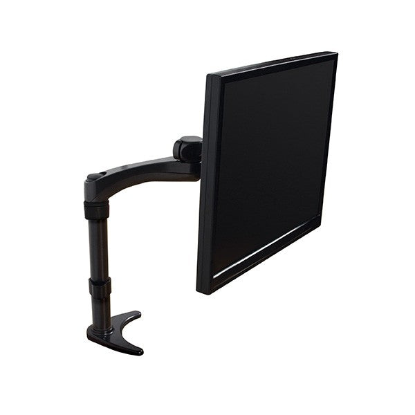 B-Tech BT7372 Single Arm Flat Screen Desk Mount in Black