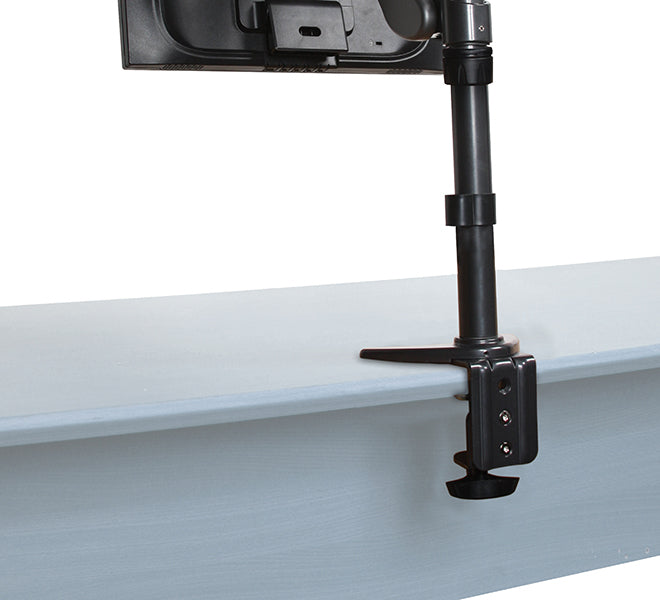 B-Tech BT7383 Full Motion Double Arm Flat Screen Desk Mount Black