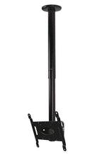 B-Tech BT8420 Telescopic TV Ceiling Mount in Black