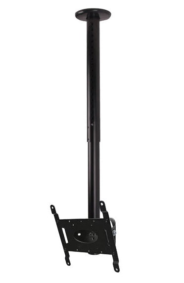 B-Tech BT8420 Telescopic TV Ceiling Mount in Black