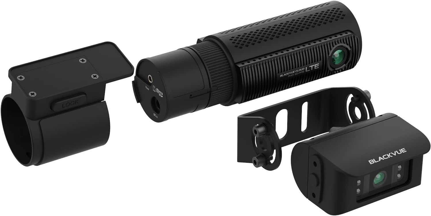 BlackVue DR770X-2CH TRUCK 64GB  Cloud DashCamFull HD External Waterproof (IP69K) Infrared Rear Camera.
