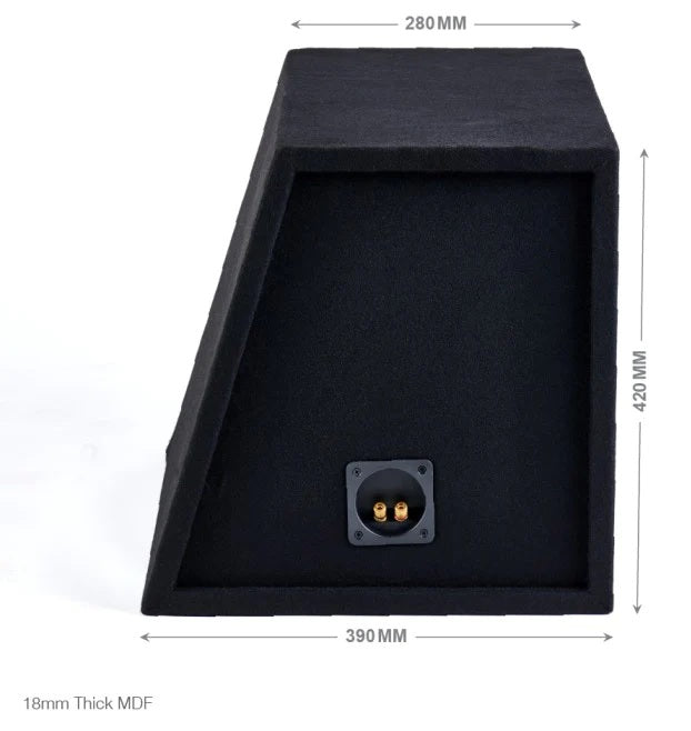 In Phase BX12SL 12" Sealed Subwoofer Enclosure