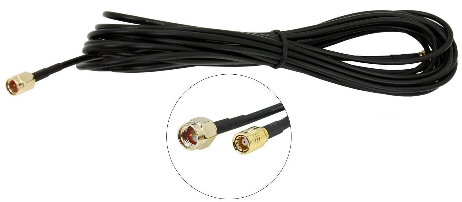 SMA MALE - SMB FEMALE 5m Cable Lead CT27AA183