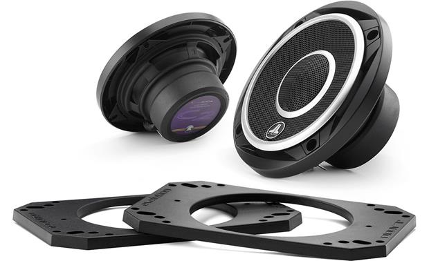 JL Audio C2-400X Evolution C2 Series 4" 2-way car speakers with Silk Dome Tweeters