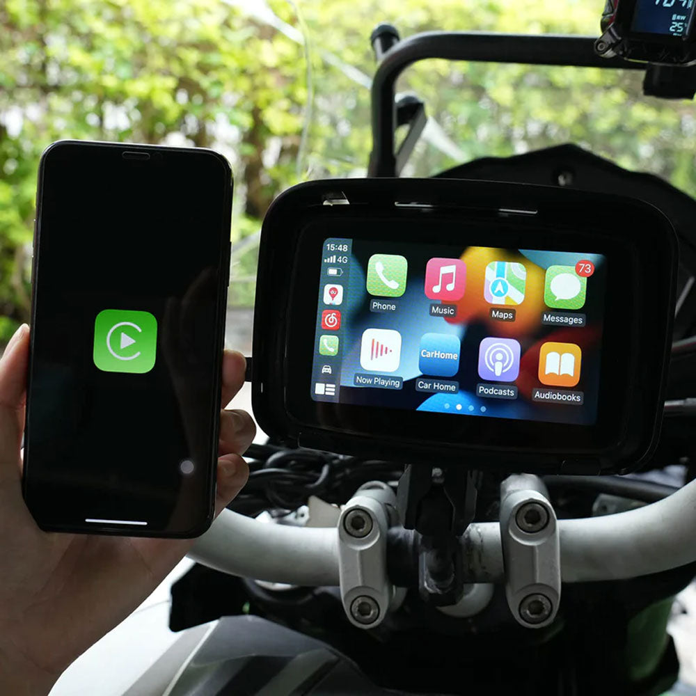 Ottocast C5 Premium Waterproof 5" Touch Screen Motorcycle Carplay / Android Navigation