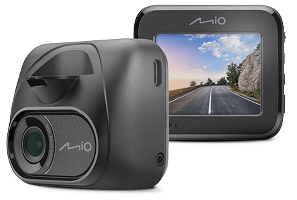Mio MiVue C595W Crystal Clear Full HD 1080P/60fps GPS, Wifi Car Dash Camera