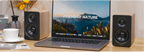 EDIFIER M60 High-Resolution Compact Desktop Speakers - Black