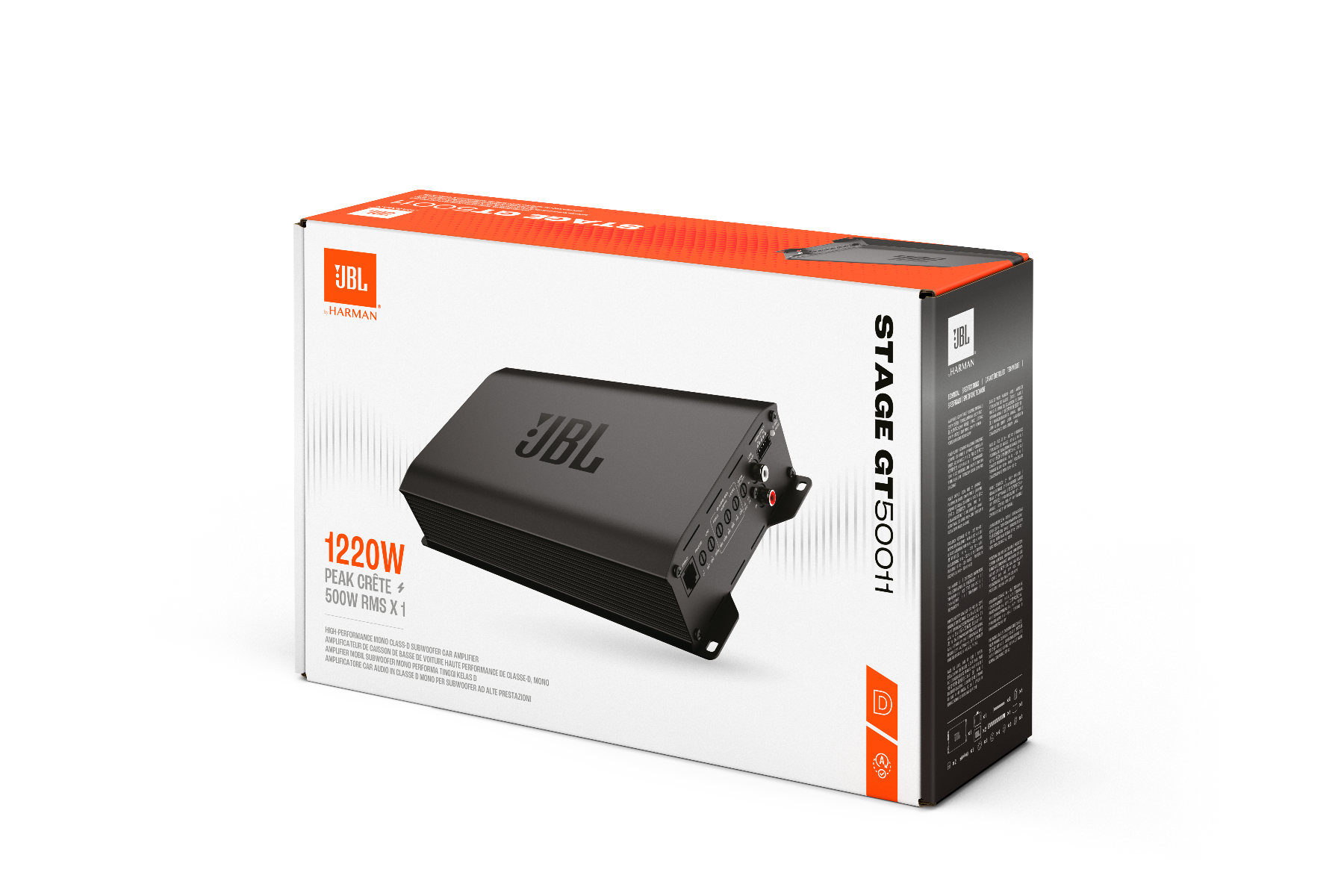 JBL STAGE GT50011 Monoblock 1220W Bass Amplifier