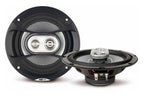 Caliber CDS16G 16.5cm 6-1/2 inch 3-Way Coaxial Speakers With Grills