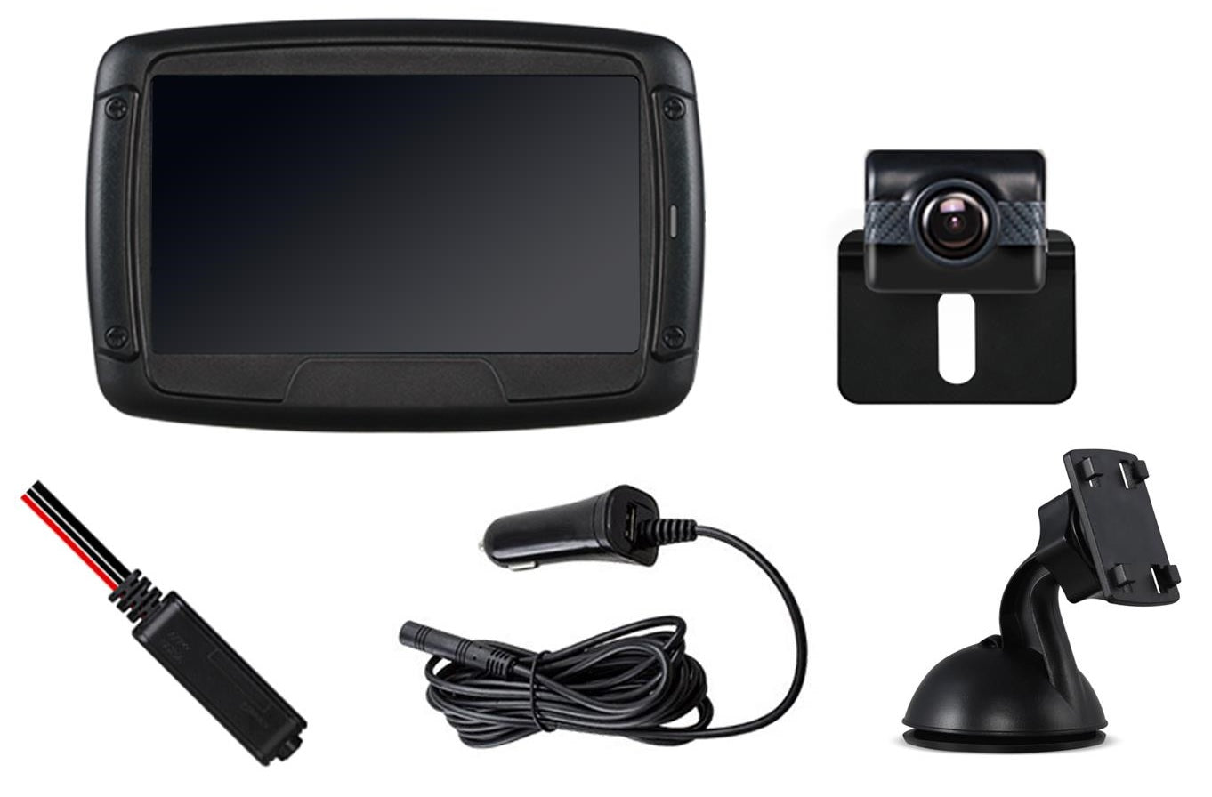 Universal IP68 Night-Vision Reverse Camera Kit With 4.3" Colour Display CAM-KIT12