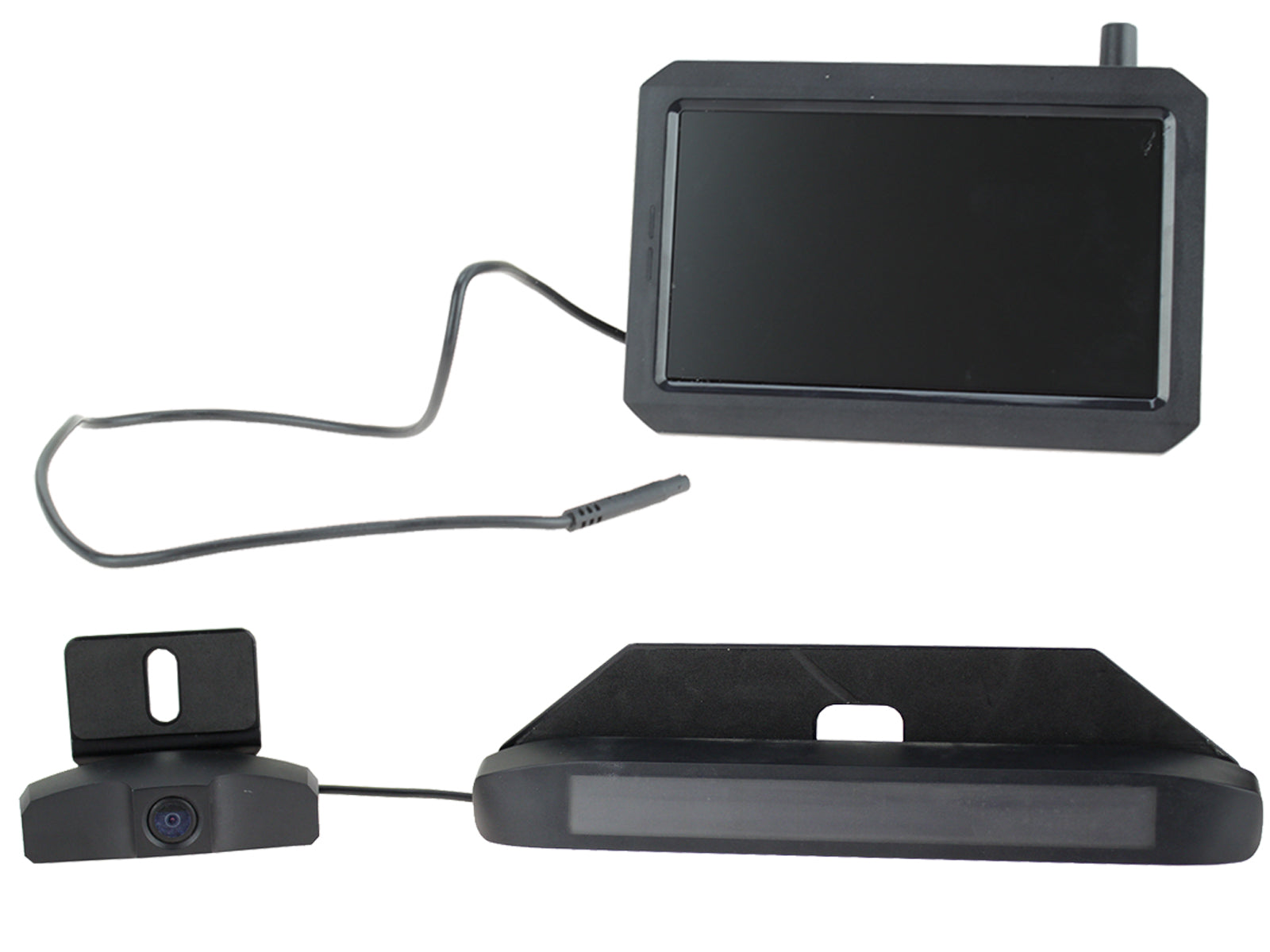 Universal Reversing Solar Power Camera System With 5” Wireless Monitor Connects2 CAM-KIT15