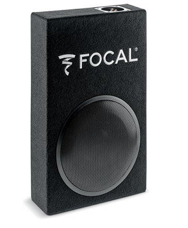 Focal PSB200 + FD1.350  8" Passive Subwoofer Enclosure and Amp 150w RMS - 250W Max