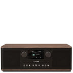 PURE Classic C-D6 DAB+/FM Radio with CD Player & Bluetooth - Coffee Black/Walnut