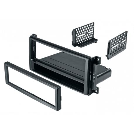 Chrysler, Dodge, Jeep, Mitsubishi, RAM, VW 2004-2008 SINGLE DIN or ISO w/POCKET Fascia Panel Adaptor CDK644