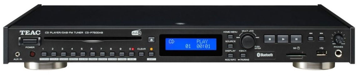 TEAC CD-P750DAB CD Player / DAB+/FM Tuner - Black
