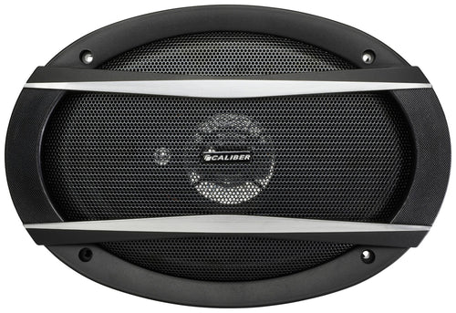 Caliber CDS69G 6x9 inch  3-Way Coaxial Speakers with Grills